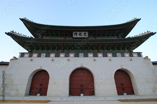 Korea, Seoul Gyeongbokgung palace  #96419425