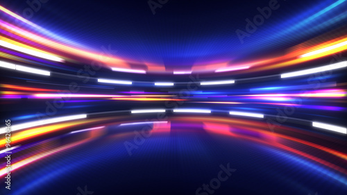 shining high tech abstract ...