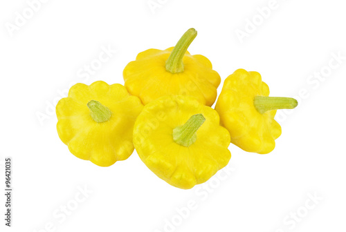 Scalloped custard squash (Cucurbita pepo var. patisson)