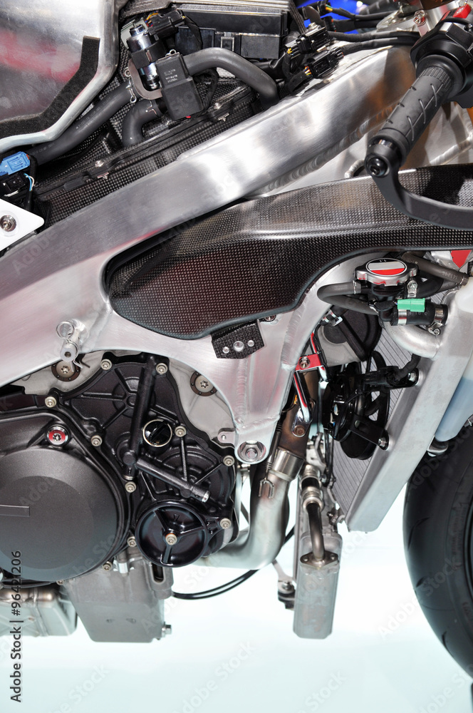 Fototapeta premium バイクのワークスマシン