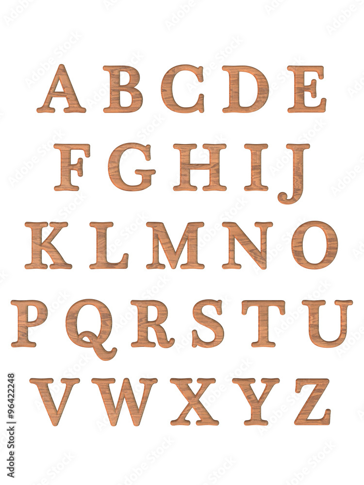 Alphabet letters 3D Alphabet letters 3D