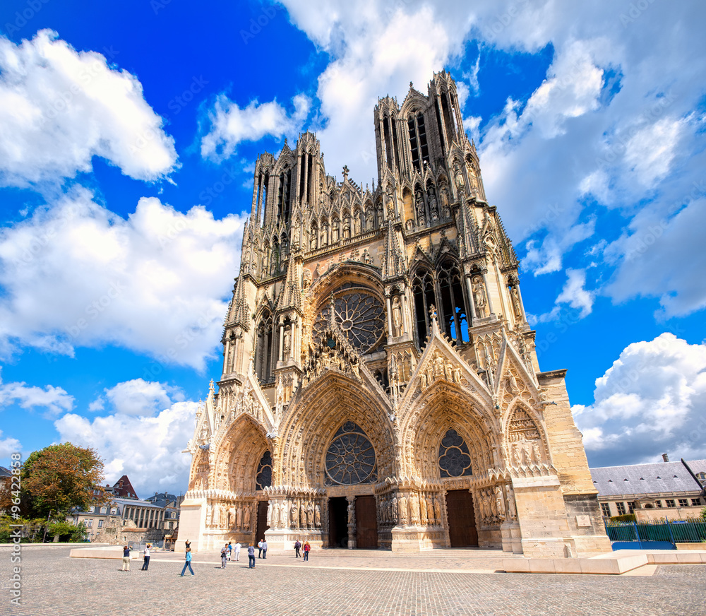 Notre Dame de Reims Cathedral, France