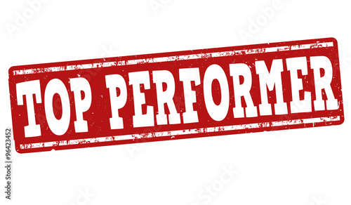 Top performer stamp