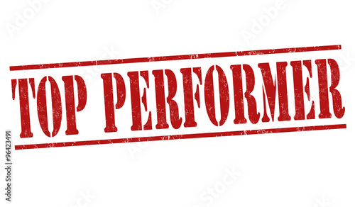 Top performer stamp