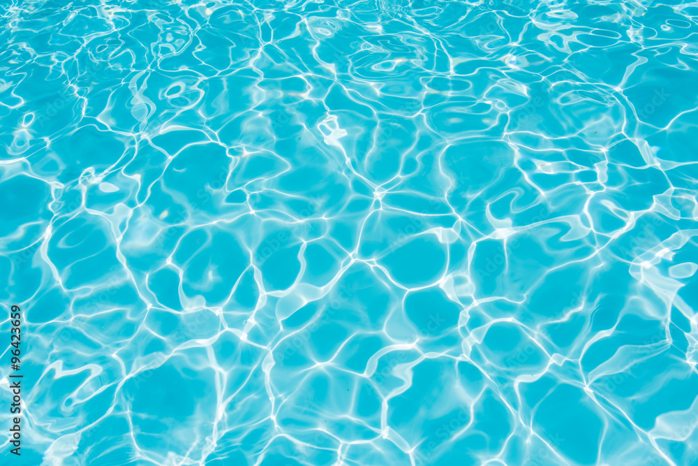 Fototapeta premium Clean and Bright Water in swimming pool