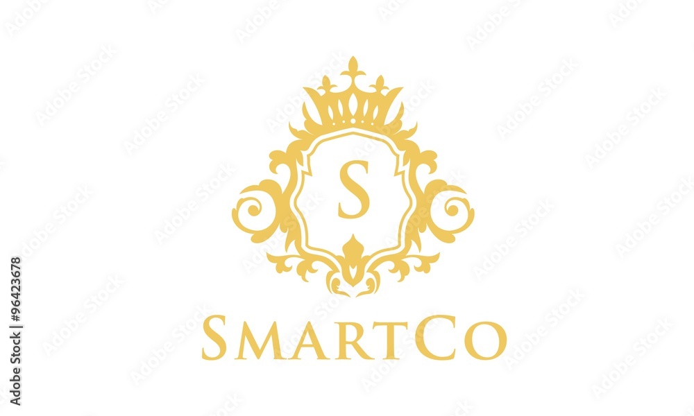 Fototapeta premium S Logo - Royal Vintage