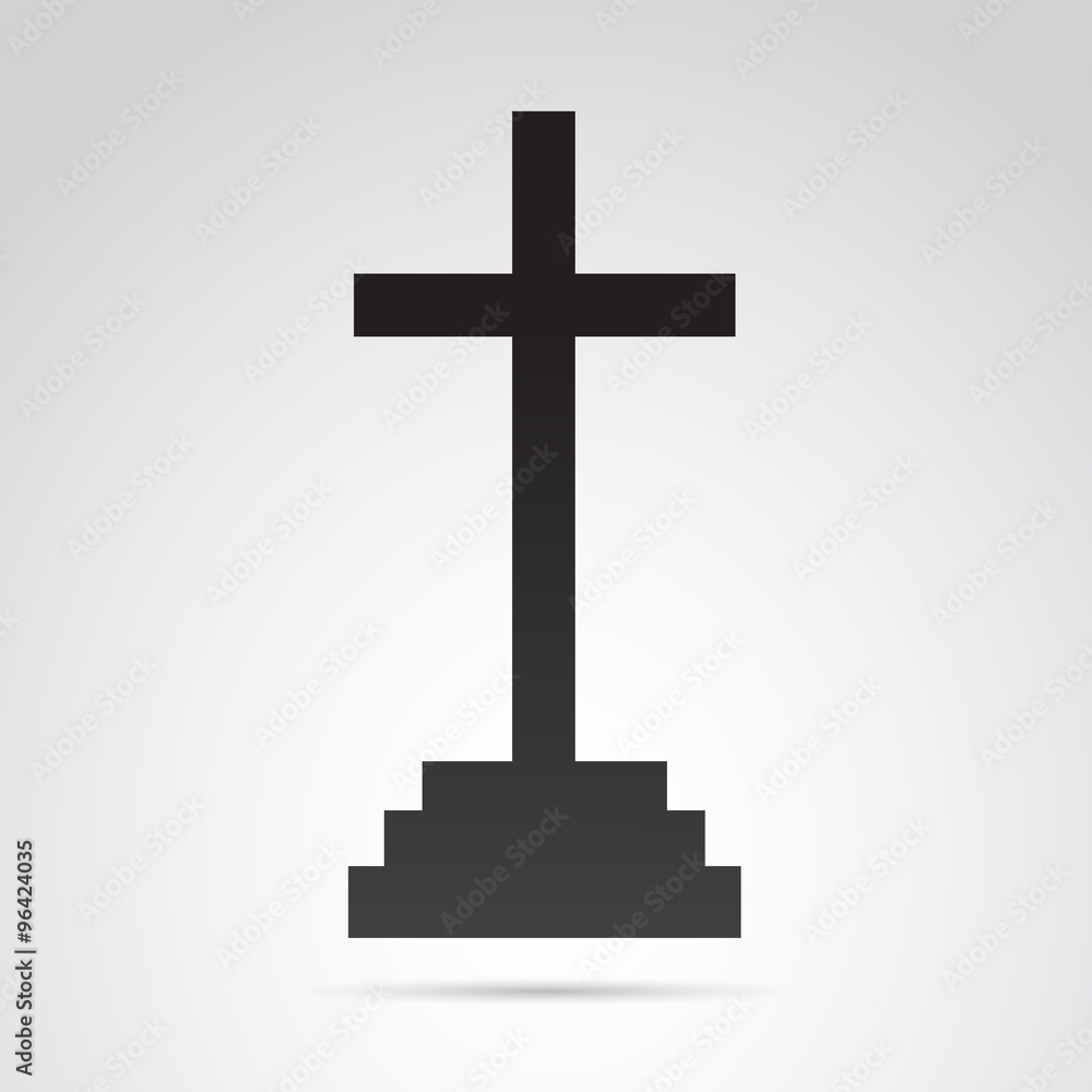 Cross VECTOR icon.
