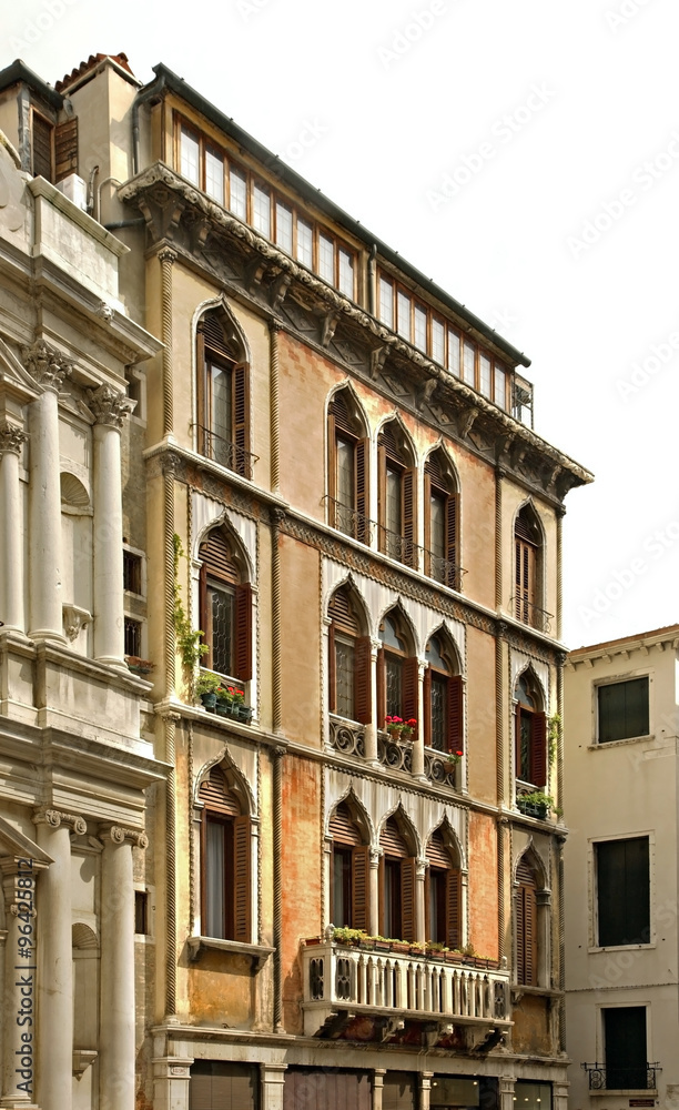 Historic building in Venice. Veneto. Italy