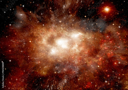 Obraz na płótnie galaxy in a free space w salonie