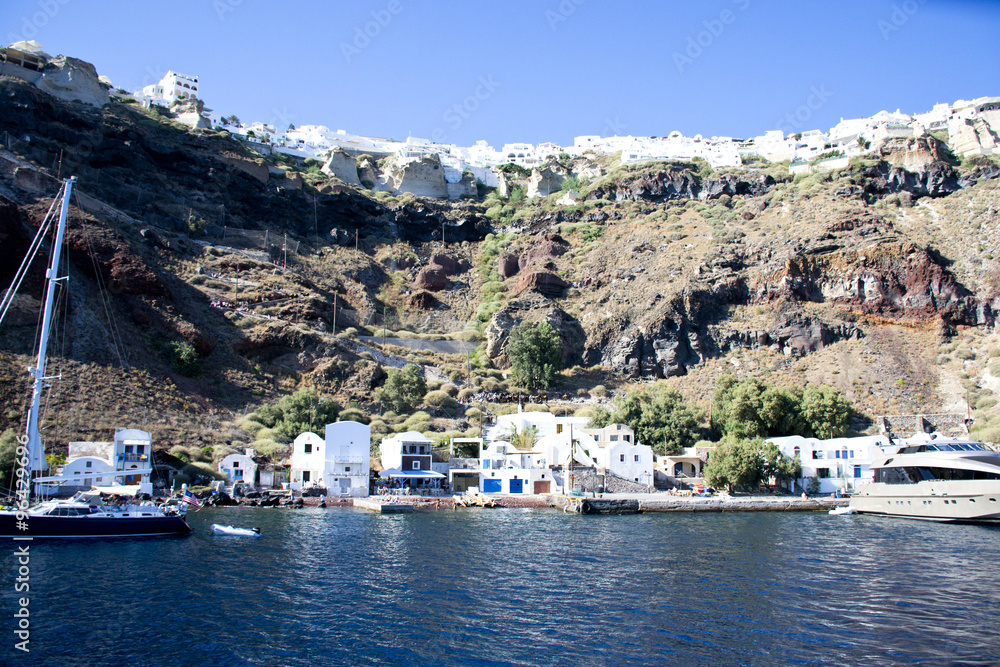 Beautiful scenic island of Santorini, Greece Beautiful scenic island of Santorini, Greece