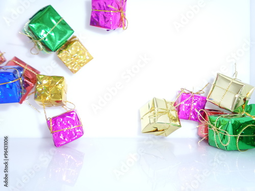 Christmas Gifts with white Background