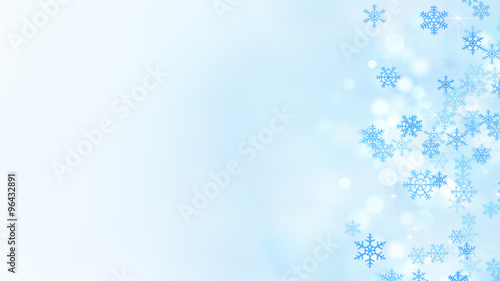 snowflakes abstract winter ...