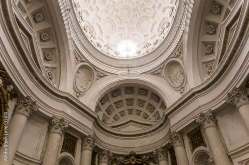 San Carlo alle Quattro Fontane church, Rome, Italy