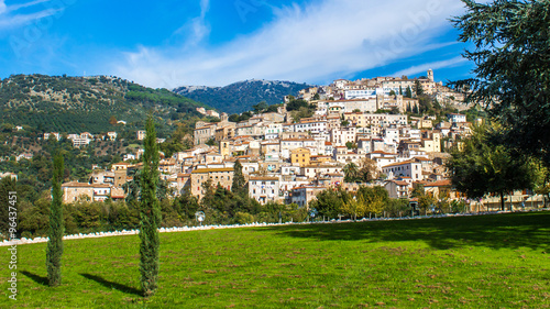Canvastavla cori, a town near Latina, Italy