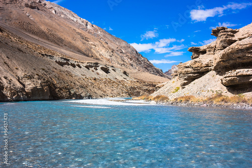 Fantastic himalayas mountains landscape