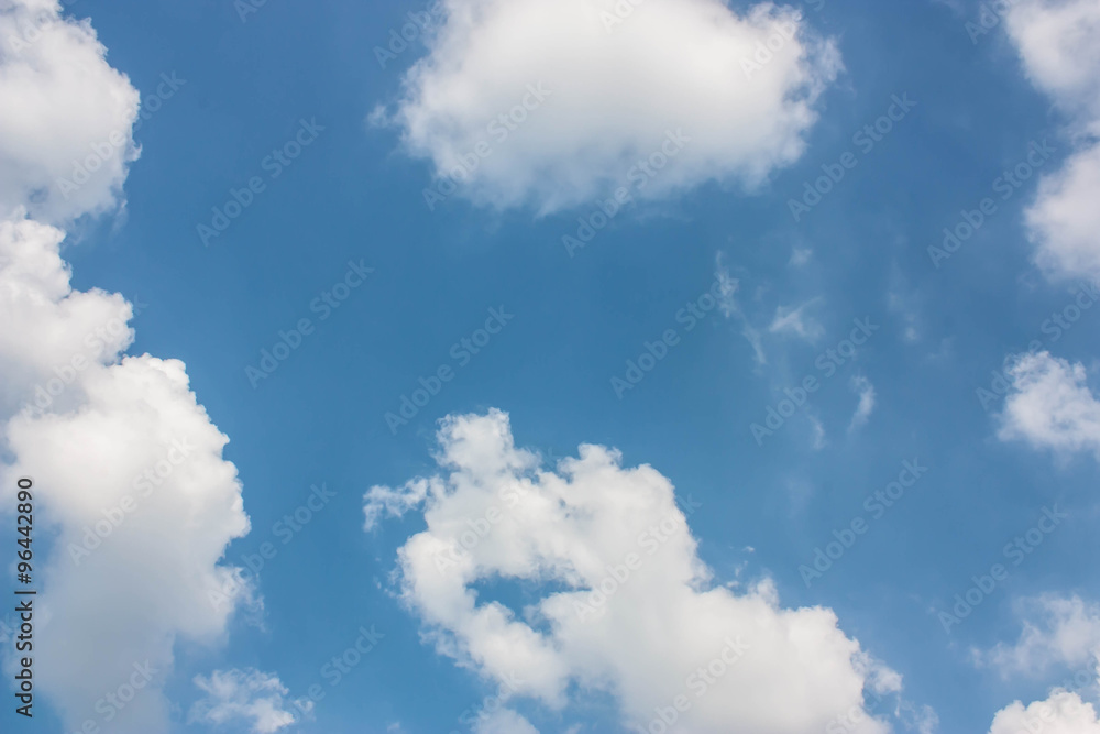 Blue sky with a clouds Blue sky with a clouds