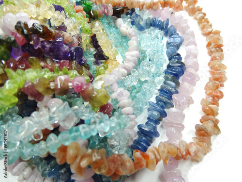 semigem crystals beads jewellery photo