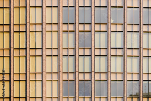 Exterior Glass Windows of a Modern Office Building