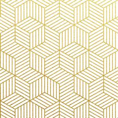 Fototapete Goldene abstrakte geometrische Muster Goldenes geometrisches Vektormuster  © Ron Dale