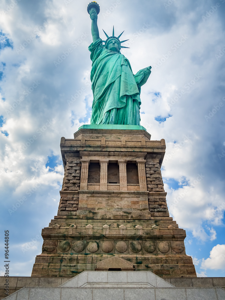 Naklejka premium The Statue of Liberty in New York City