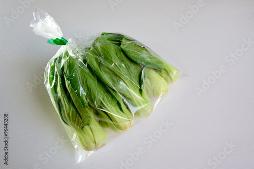 Choy Vegetable in packaging