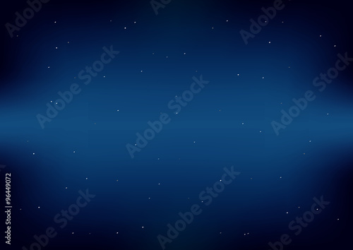 Dark Space Blue Navy Background Vector Illustration