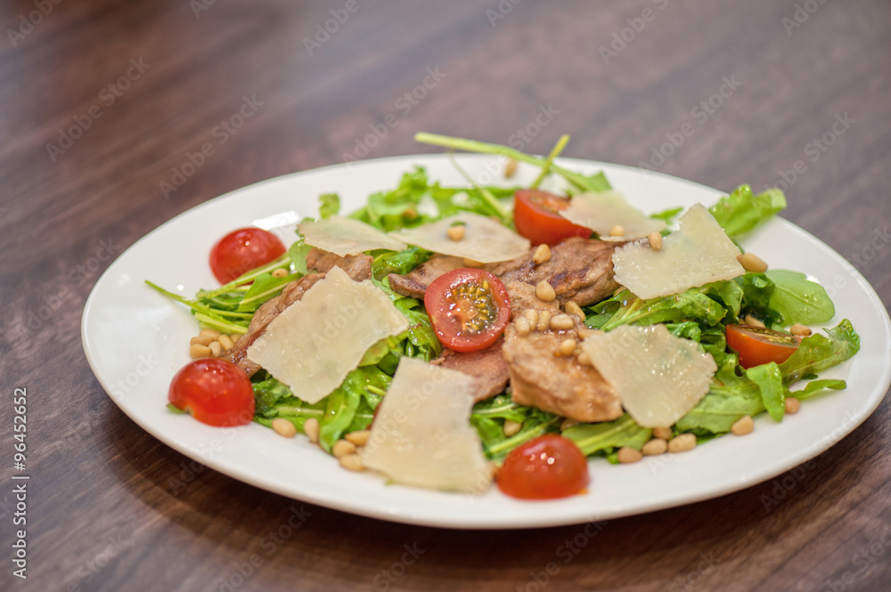 chicken salad with parmesan 