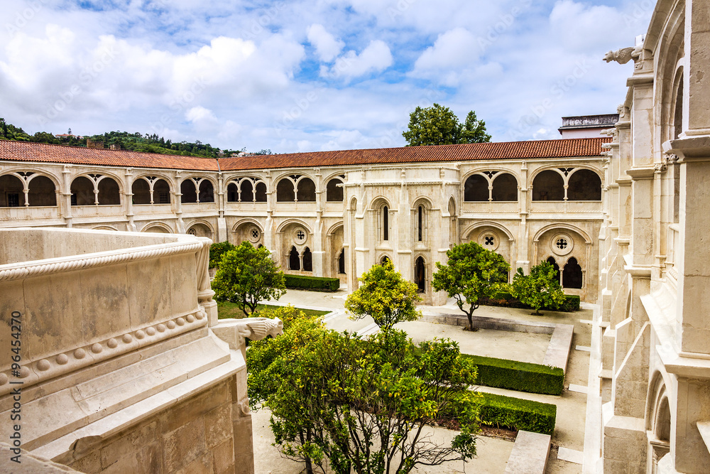 Fototapeta premium Alcobaca monastery (Mosteiro de Santa Maria de Alcobaca) 