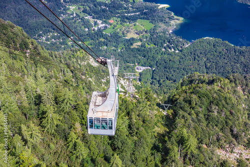 Lake Bohinj from Vogel cable car top station, Slovenia