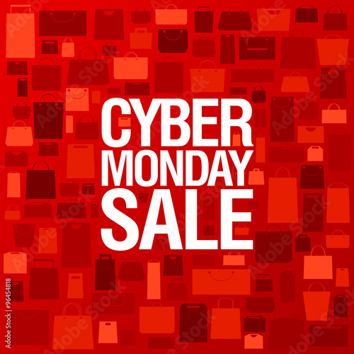 Syber monday sale poster.