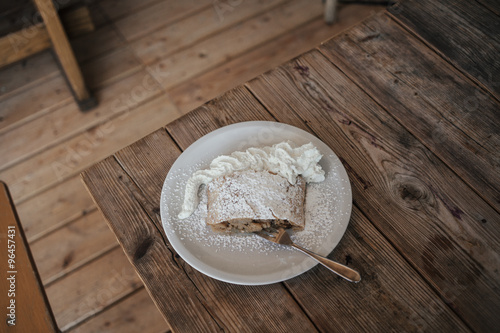piatto di strudel