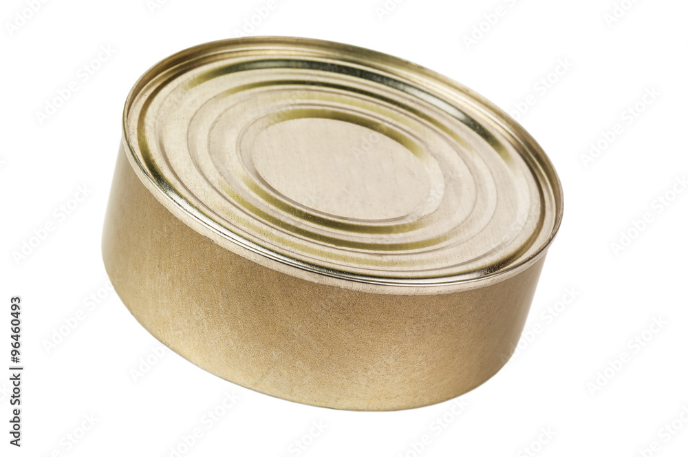 food in metallic tin food in metallic tin
