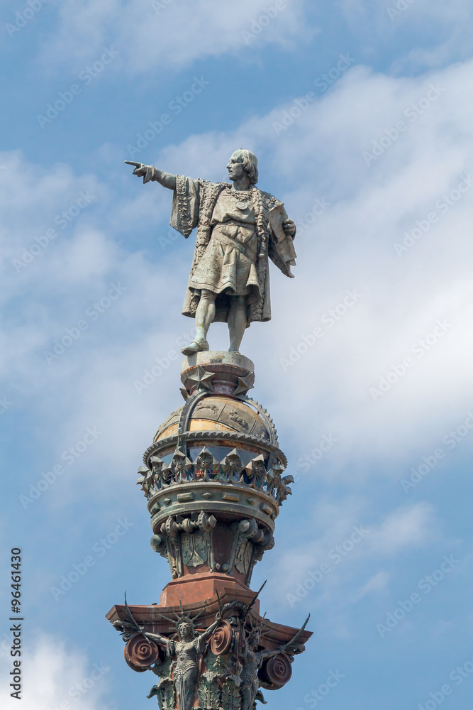 Barcelona. Monument to Christopher Columbus.