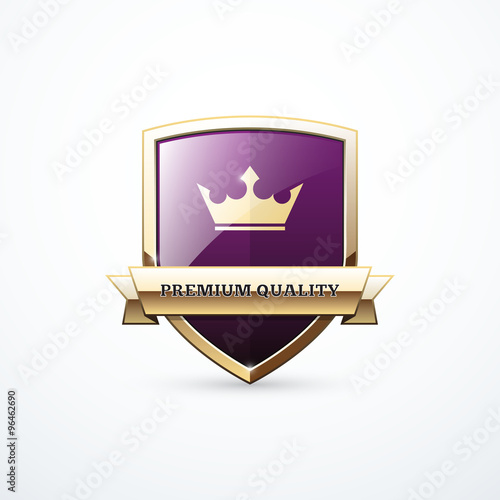Premium quality gold shield