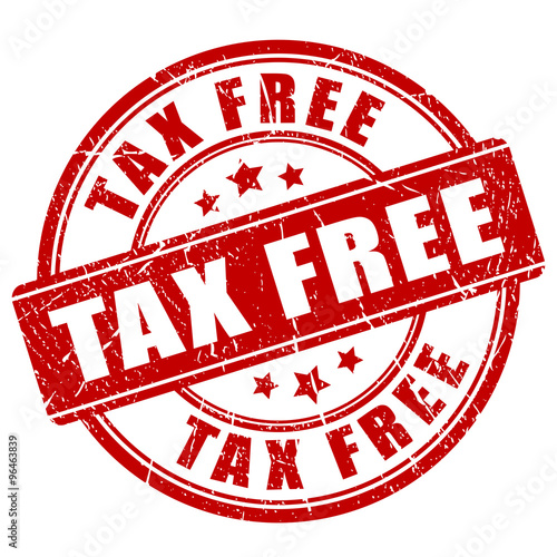 Tax free stamp