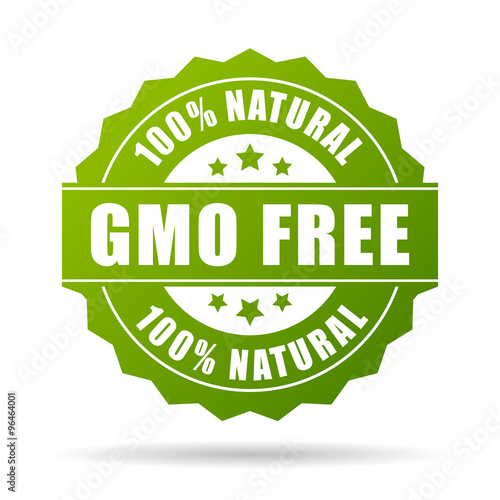 Gmo free product icon photo