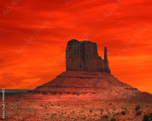 Red Arizona Sunset