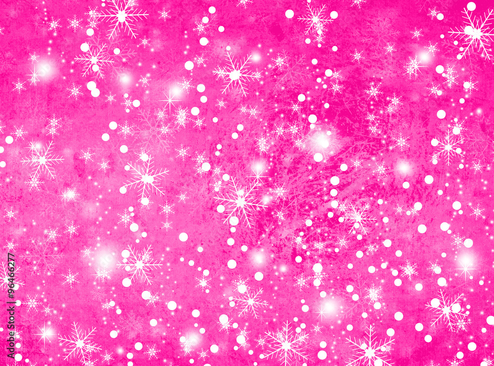 Christmas  background with snowflakes
