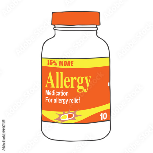 Allergy Medication for when you Get Itchy, Watery Eyes, Sneeze, and Cough from Seasonal Allergies. The Capsules, Gel Tabs, or Tablets will Make Feel Healthy and Strong. The Drug Relieves Alergies!