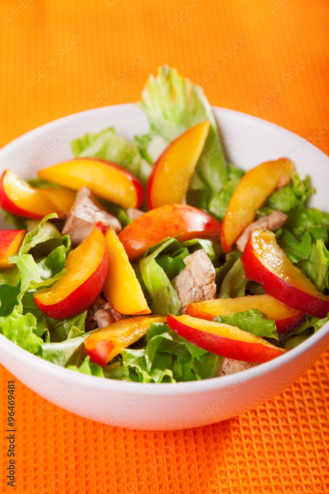 Chicken salad with peaches Chicken salad with peaches