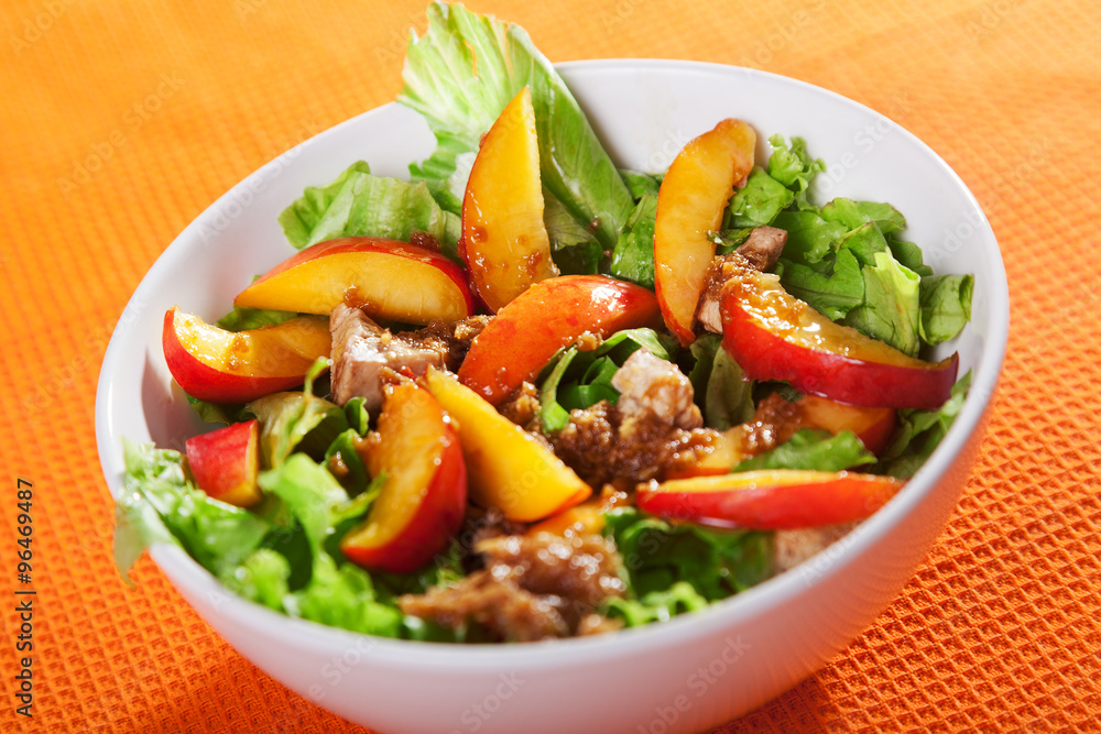 Chicken salad with peaches Chicken salad with peaches