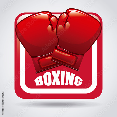 Boxing gloves design 