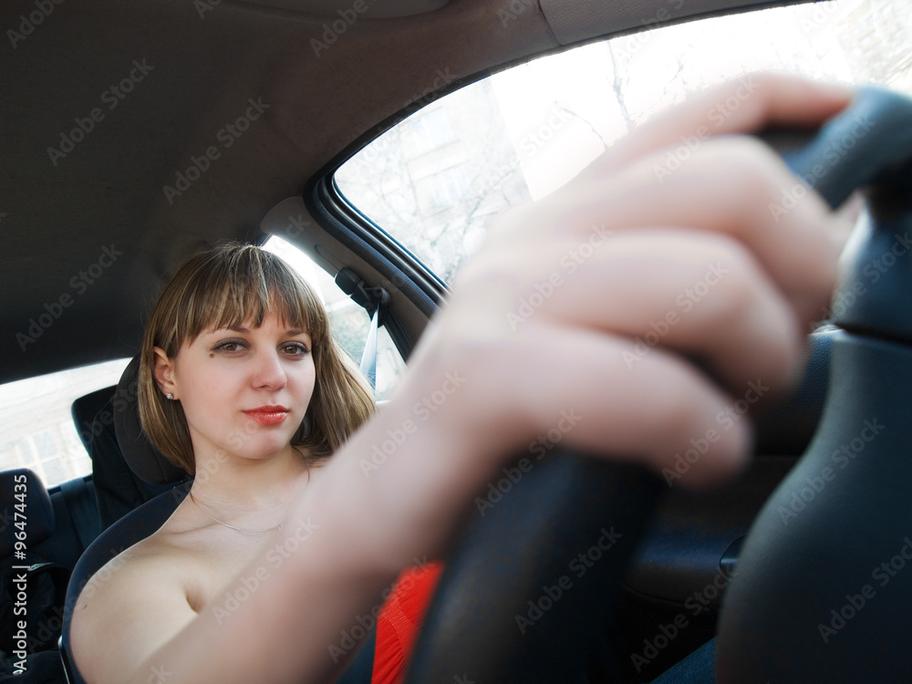 Fototapeta premium Beautiful Driver