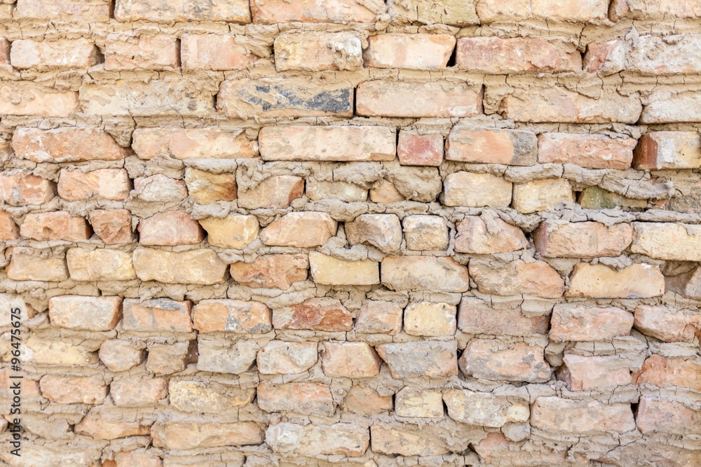 Brick Wall. Brick Wall.