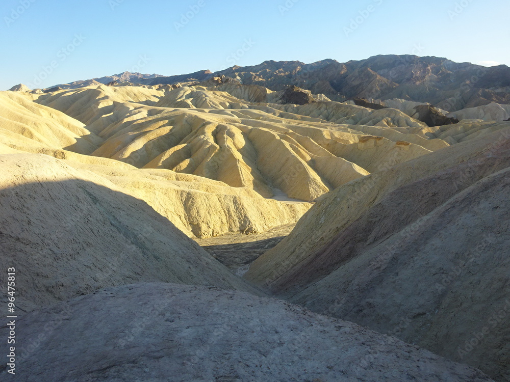 Naklejka premium Vue sur la vallée de la mort
