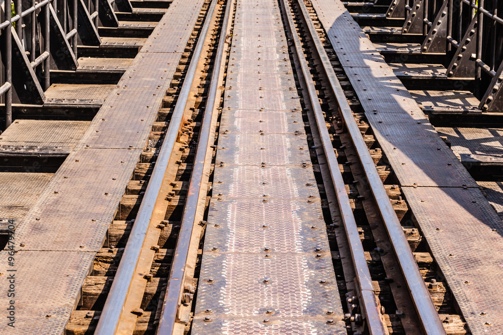 Fototapeta premium Railroad tracks