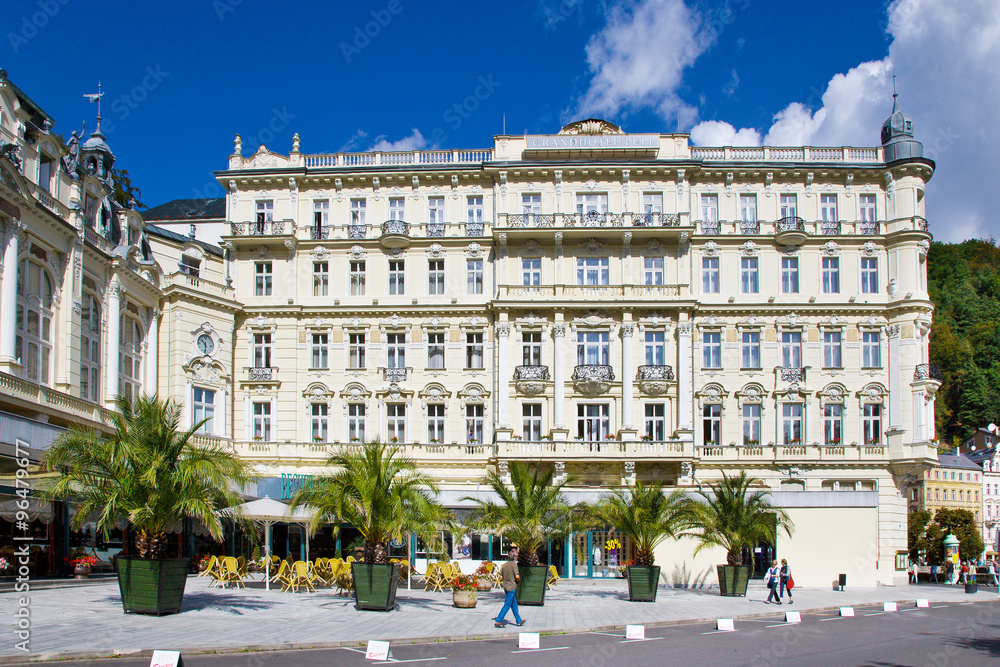 Pupp Grandhotel, spa town Karlovy Vary, Czech republic, Europe Stock Photo  | Adobe Stock