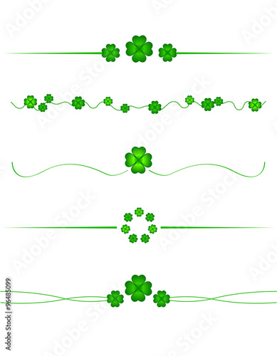 St Patrick's day divider
