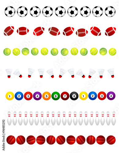 Sport balls divider