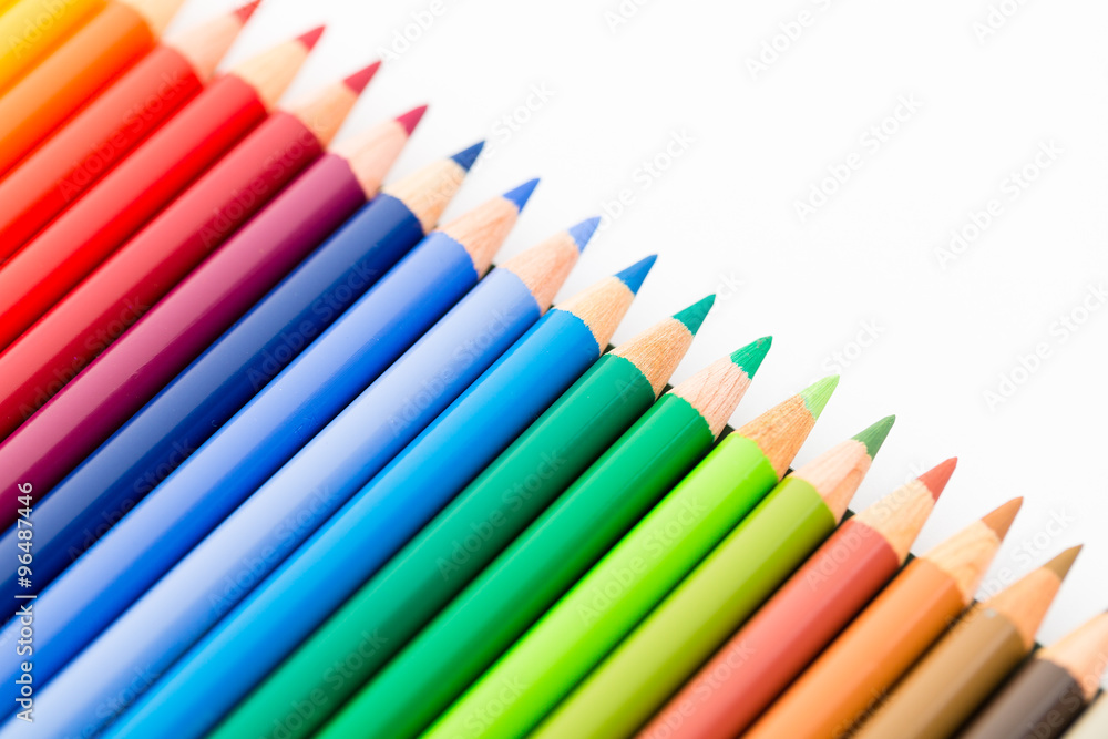 Obraz premium Colourful pencil